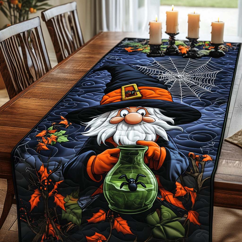 Haunted Houses Quilted Table Runner Dining Table Decor Ideas Halloween Presents