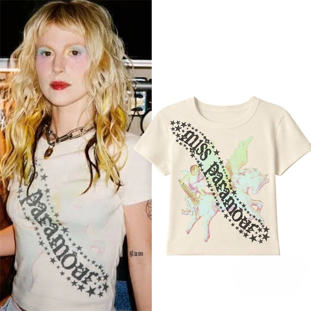 Hayley Williams Miss Paramour Baby Tee Shirt Hayley Williams Merch Present For Sisters