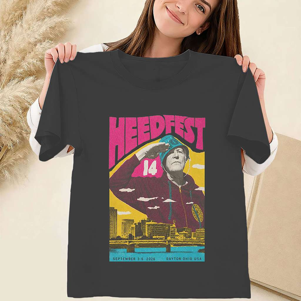 HeedFest XIV Shirt Guided By Voices Dayton Ohio 2026 Tee Gifts For Him