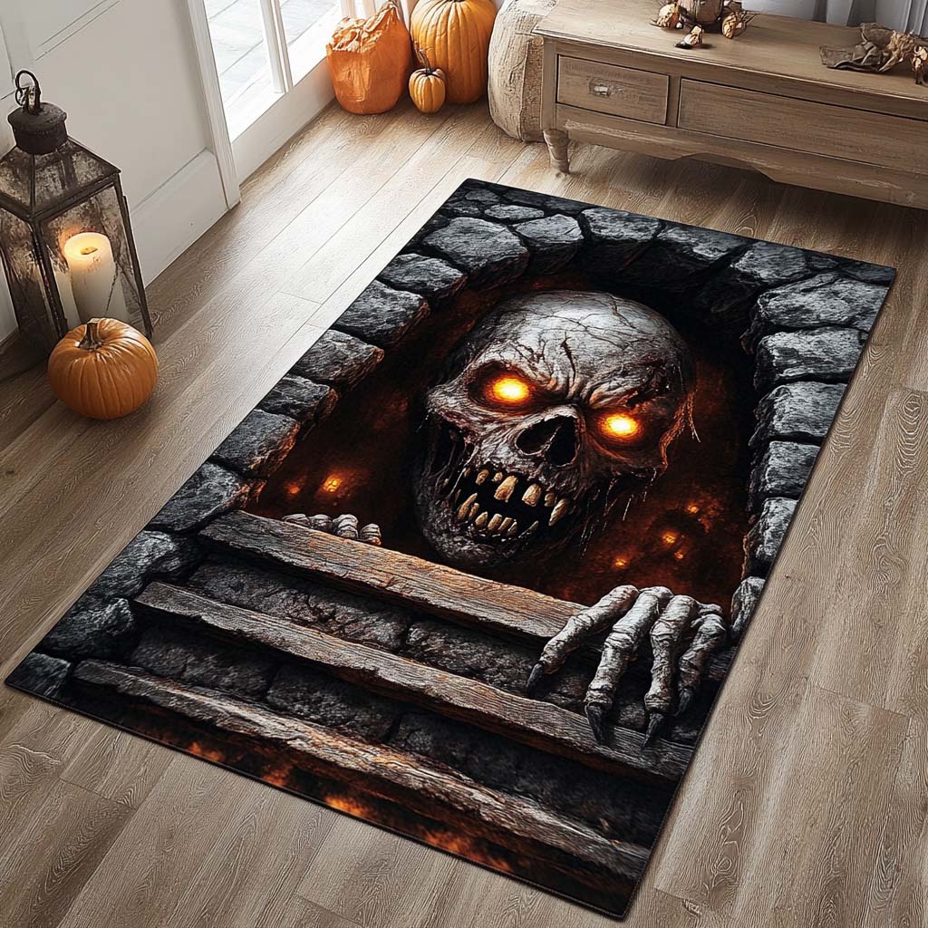 Hellgate Glow Area Rug Halloween Area Rug Unique Halloween Gifts Hellgate Glow Area Rug Halloween Area Rug Unique Halloween Gifts