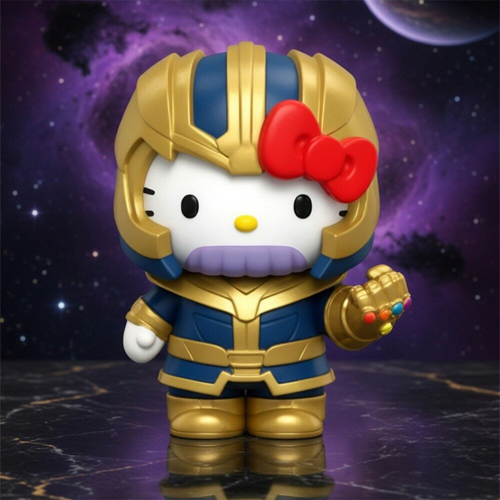 Hello Kitty And Friends X Marvel Villains Funko Pop 2026 Thanos Pop Figure Gift For Marvel Fans