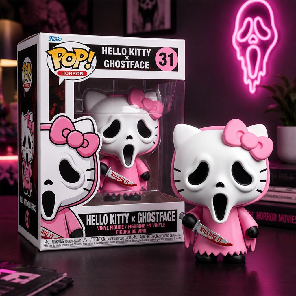 Hello Kitty X Ghostface Funko Pop 2026 Halloween Gifts For Horror Movie Fans Hello Kitty X Ghostface Funko Pop 2026 Halloween Gifts For Horror Movie Fans