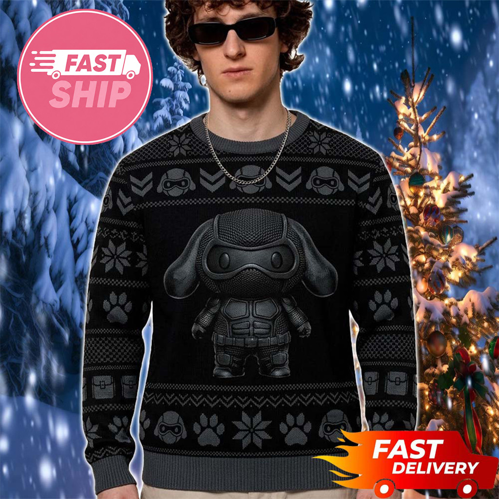 Hello Kitty X The Boys Cinnamoroll Cosplay Black Noir Ugly Sweater Christmas Jumper Funny Gift