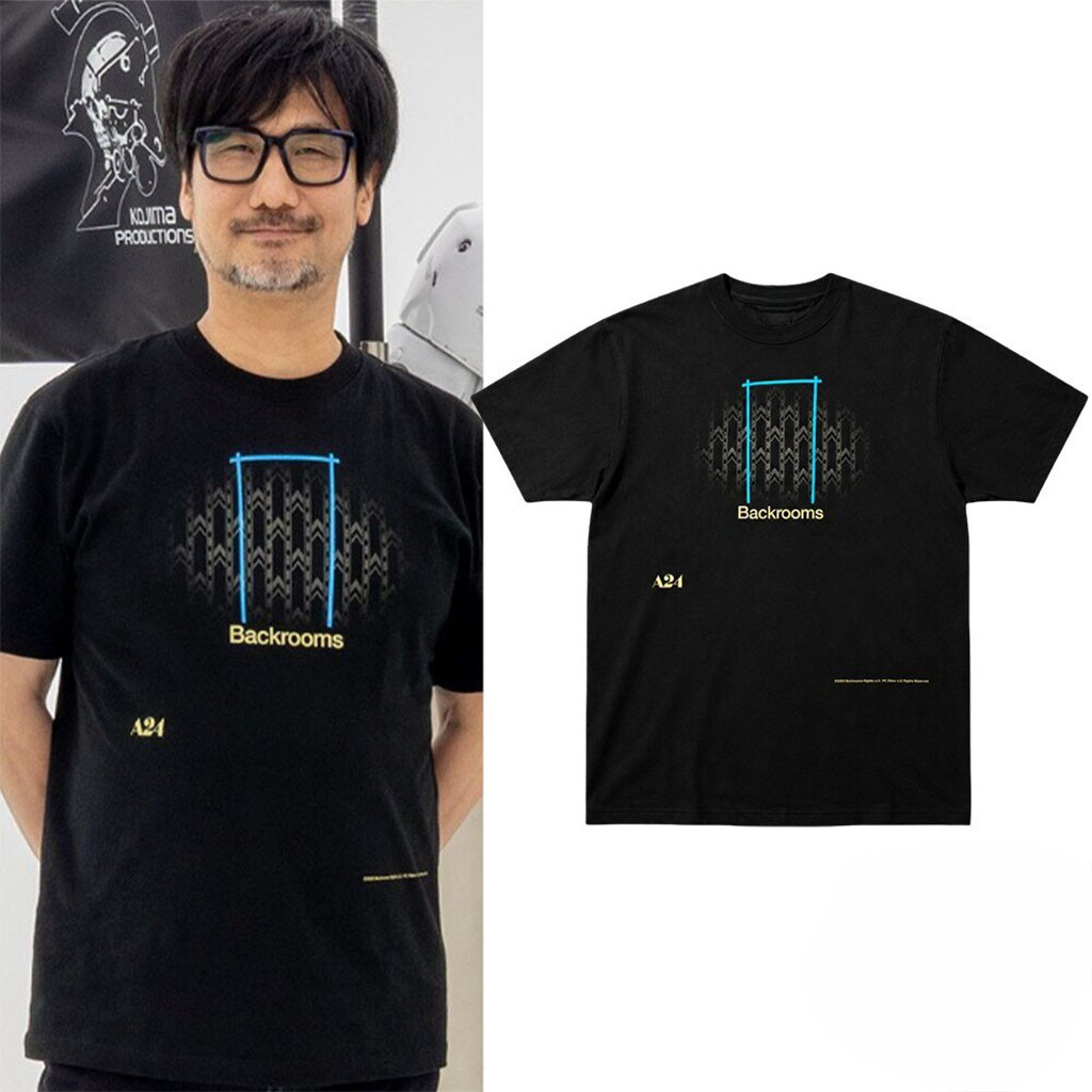 Hideo Kojima A24 Backrooms Shirt Hideo Kojima Merch Gift For Brothers