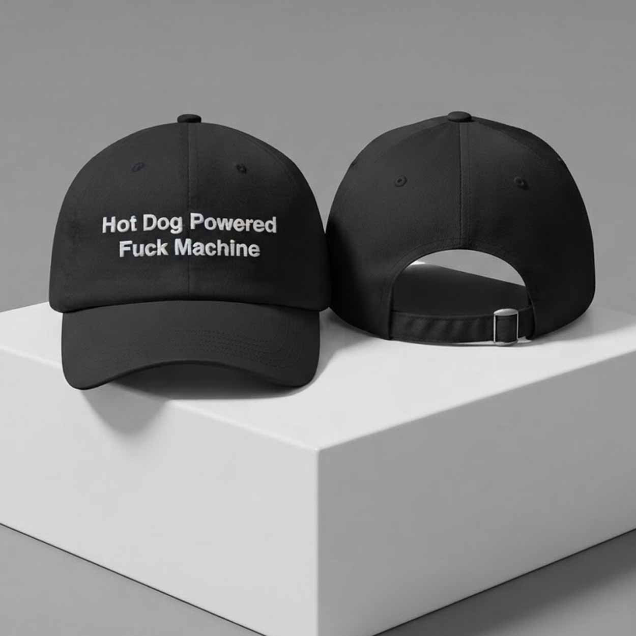 Hot Dog Powered Fuck Machine Hat Cap