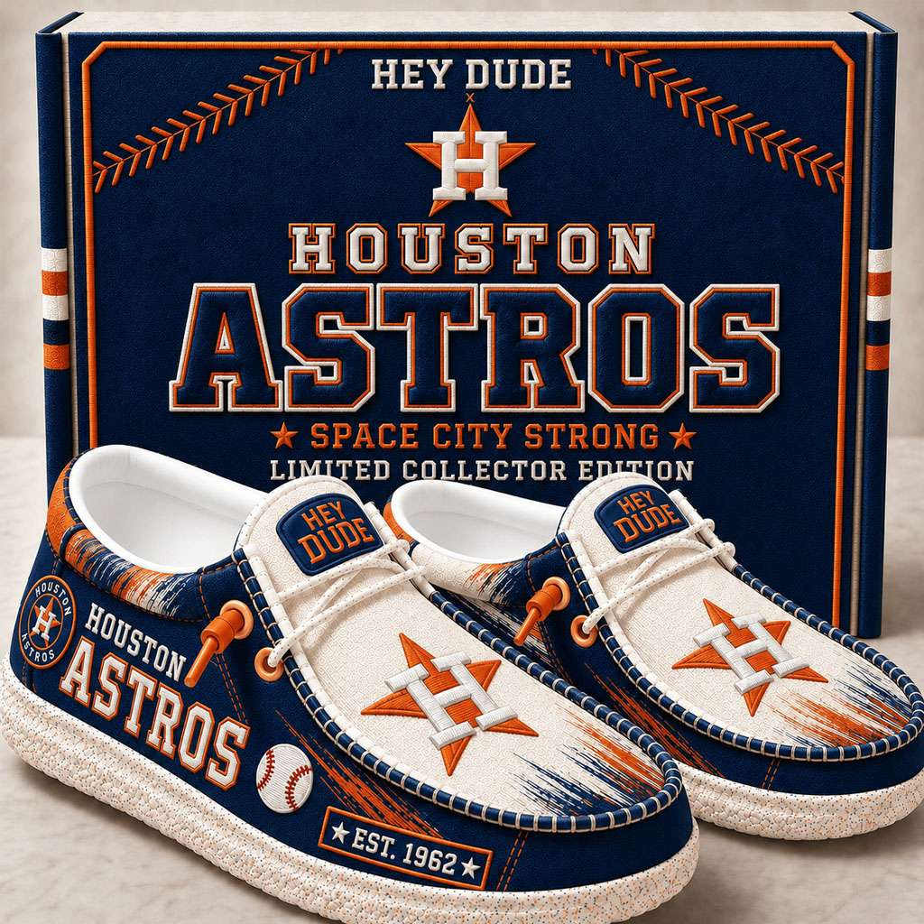 Houston Astros Merch Est 1962 Space City Strong Slip-On Loafers Gifts For Baseball Fans