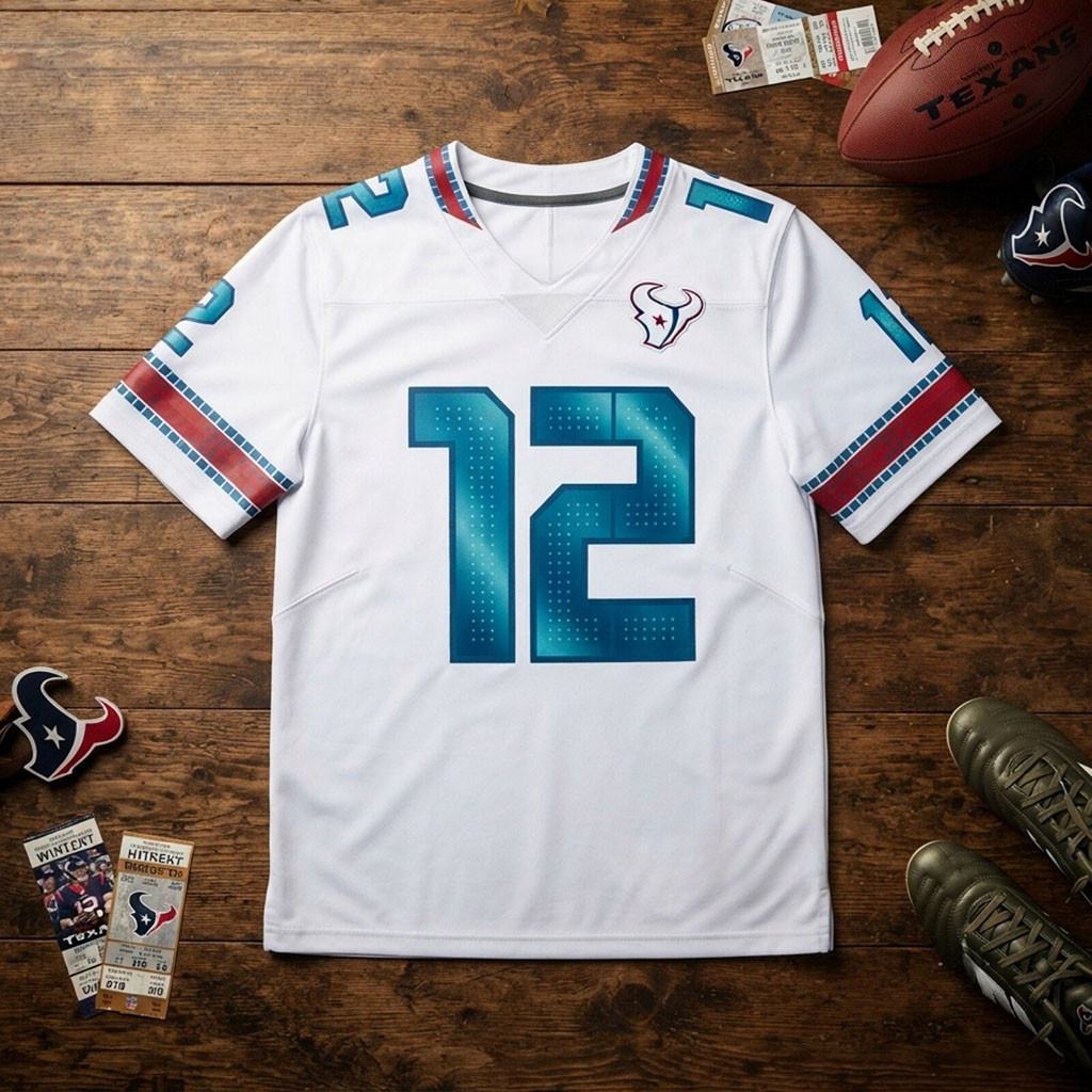 Houston Texans Rivalries Jersey No 12 Jersey Houston Texans Merch Football Fan Gifts