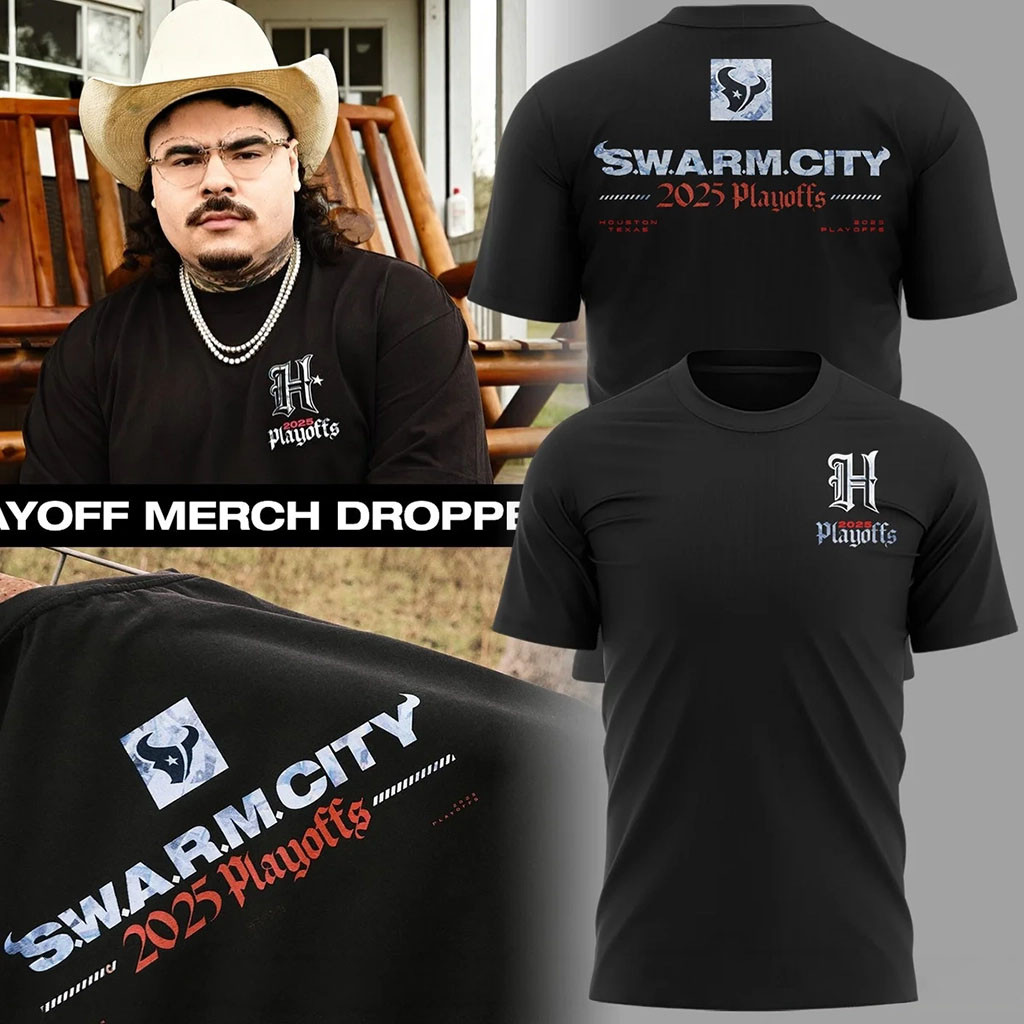 Houston Texans SWARM City T-Shirt Texans Merch Best Gifts For Husband