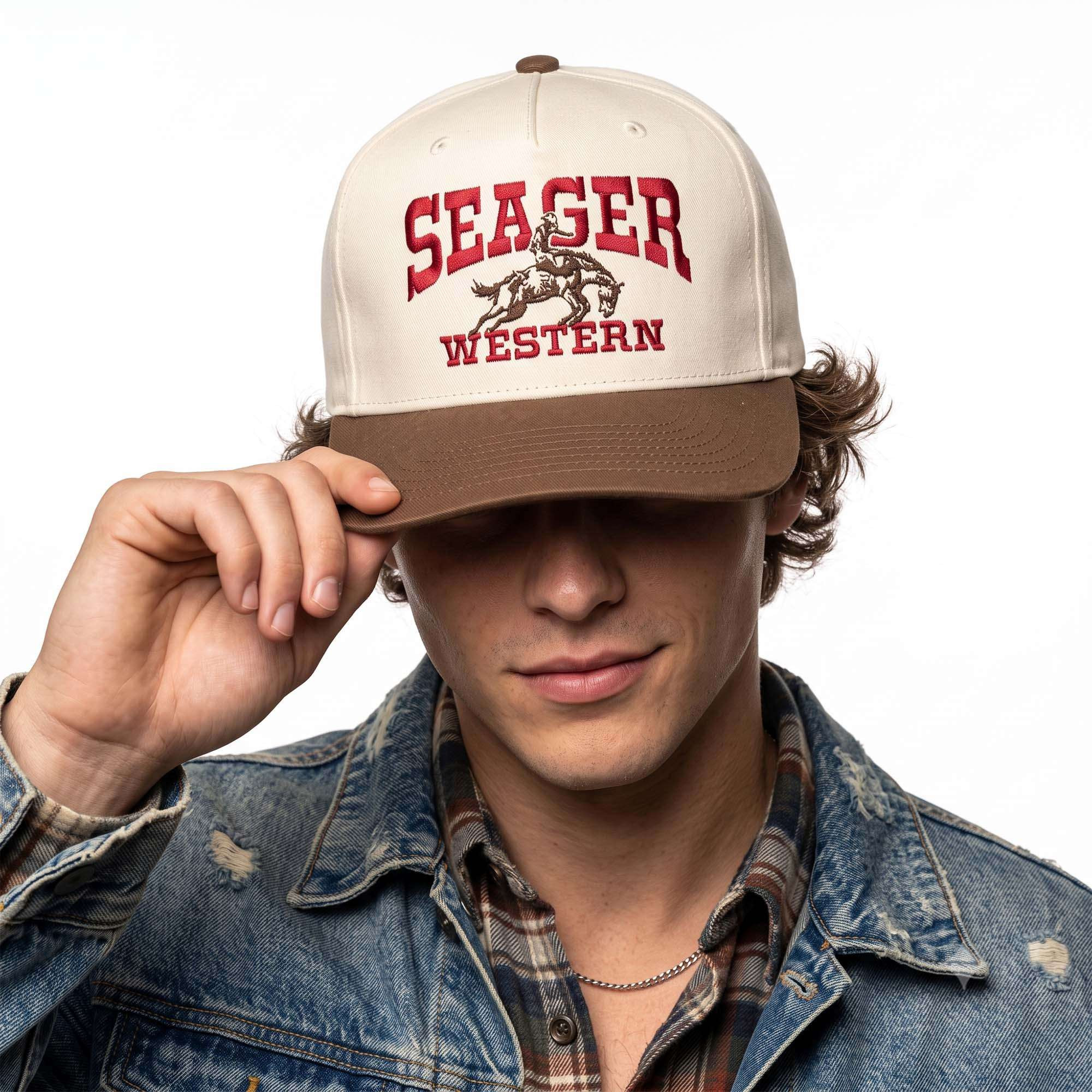 Hudson Westbrook Seager Western Hat Embroidered Hudson Westbrook Merch Gift For Fans Hudson Westbrook Seager Western Hat Embroidered Hudson Westbrook Merch Gift For Fans