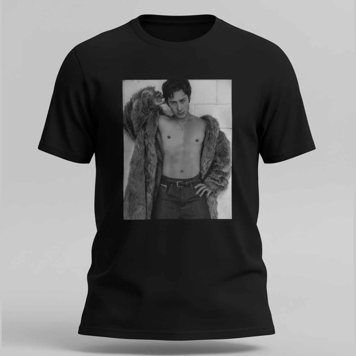 Hudson Williams Fur Coat Tee