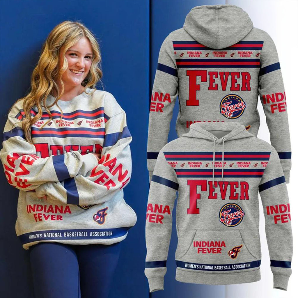 Indiana Fever WNBA Women's National Basketball Association Hoodie Indiana Fever Merch For Fan