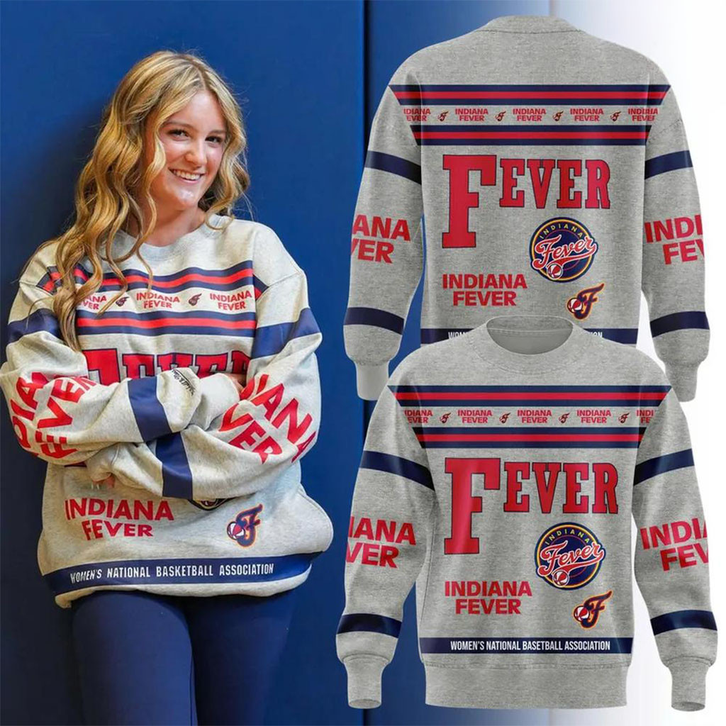 Indiana Fever WNBA Women's National Basketball Association Sweatshirt Indiana Fever Merch