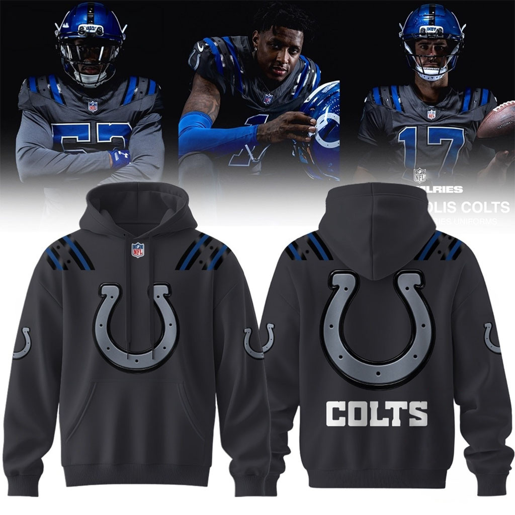 Indianapolis Colts 2026 27 Season New Uniform Hoodie Colts Merch Gifts For Football Fan