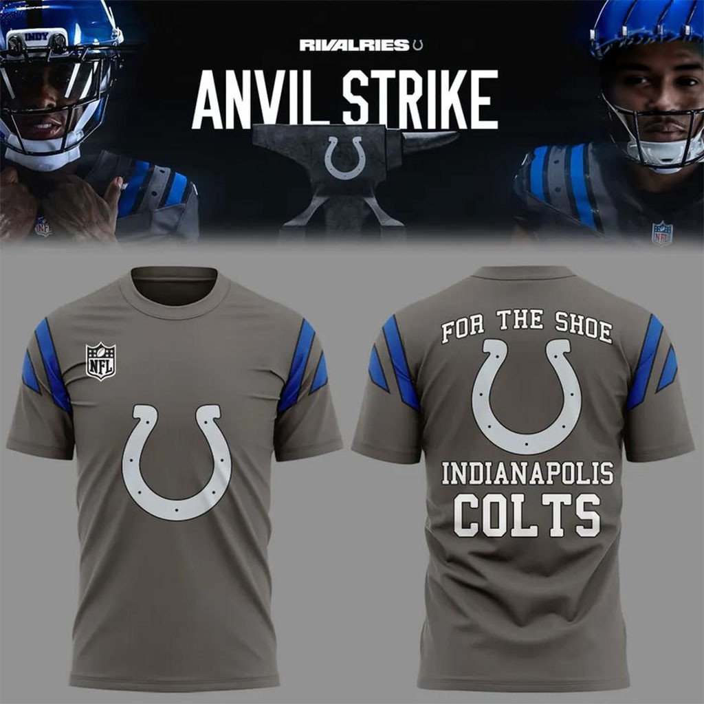 Indianapolis Colts Rivalries 2026 For The Shoe Graphic T-Shirt Colts Merch Football Fan Gift