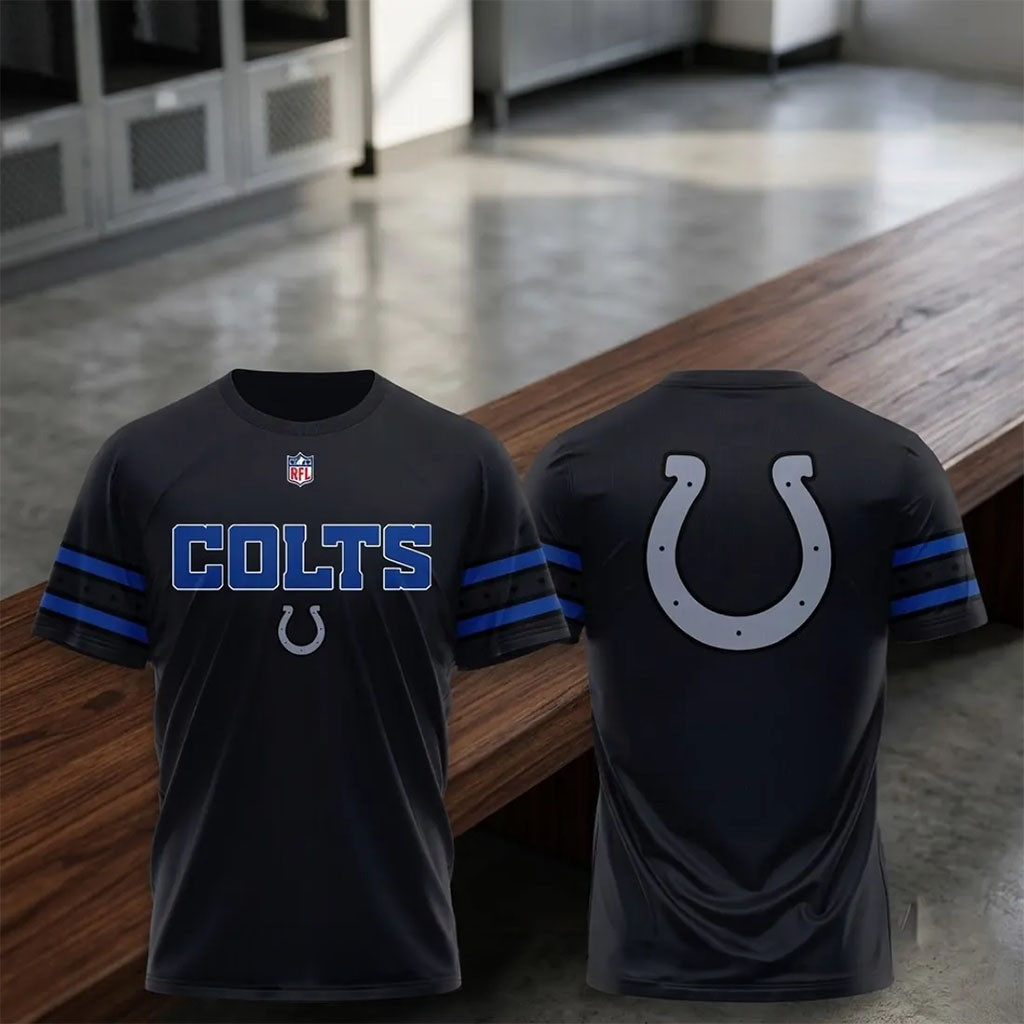 Indianapolis Colts Rivalries Black Performance Shirt Colts Merch Football Fan Gift Ideas