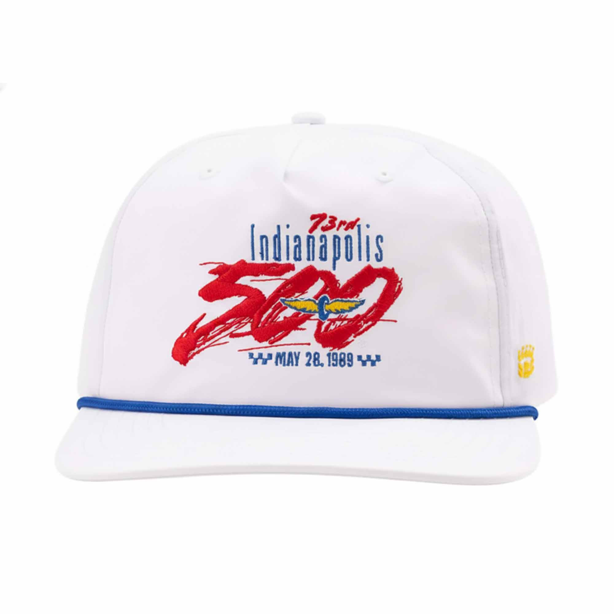 Indy 500 White 1989 Hat Indy 500 White 1989 Hat
