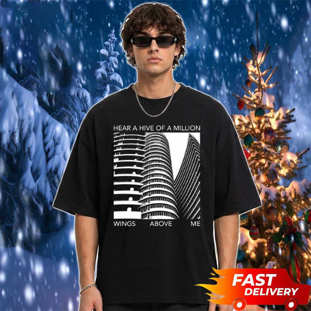 Interpol World Peace Collection Hive T-Shirt Hear A Hive Of A Million Wings Above Me Shirt Gift