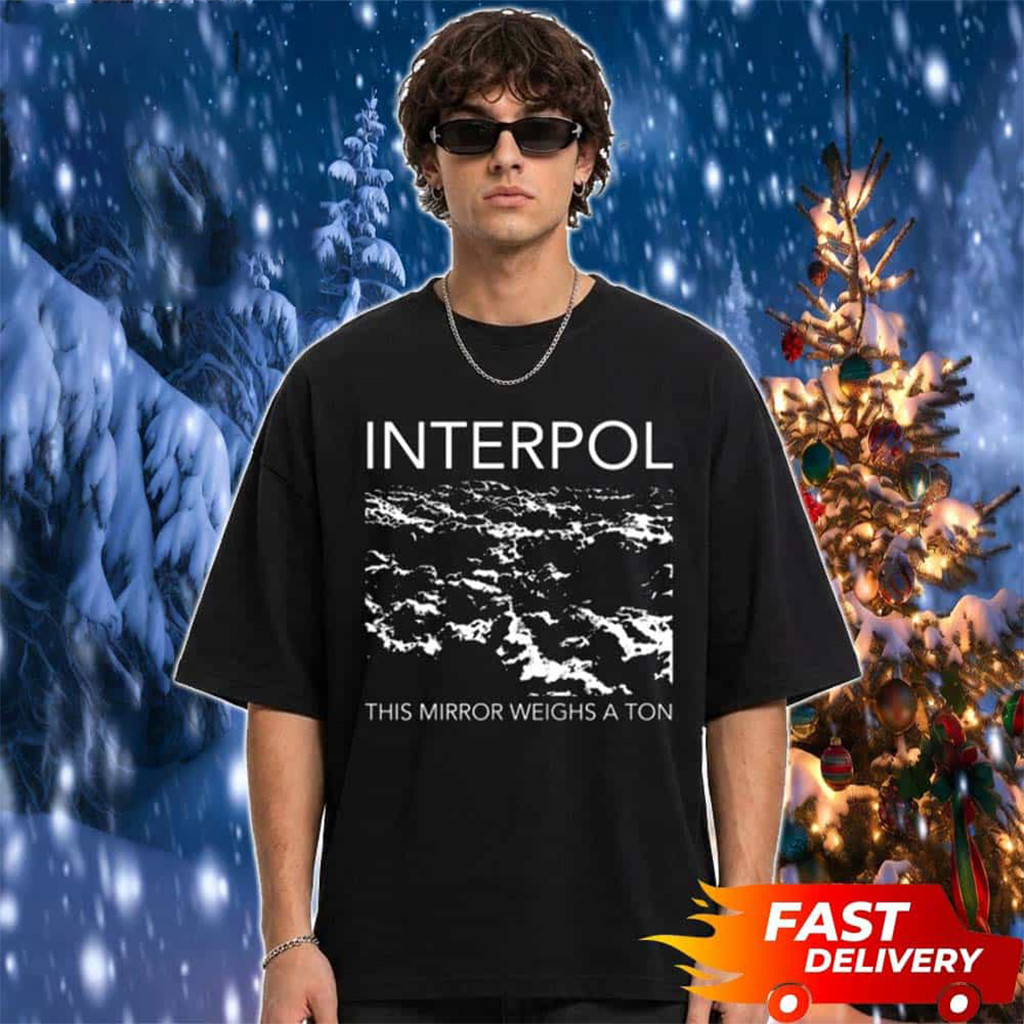 Interpol World Peace Collection Mirror T-Shirt Interpol Merch Gift For Rock Band Fans