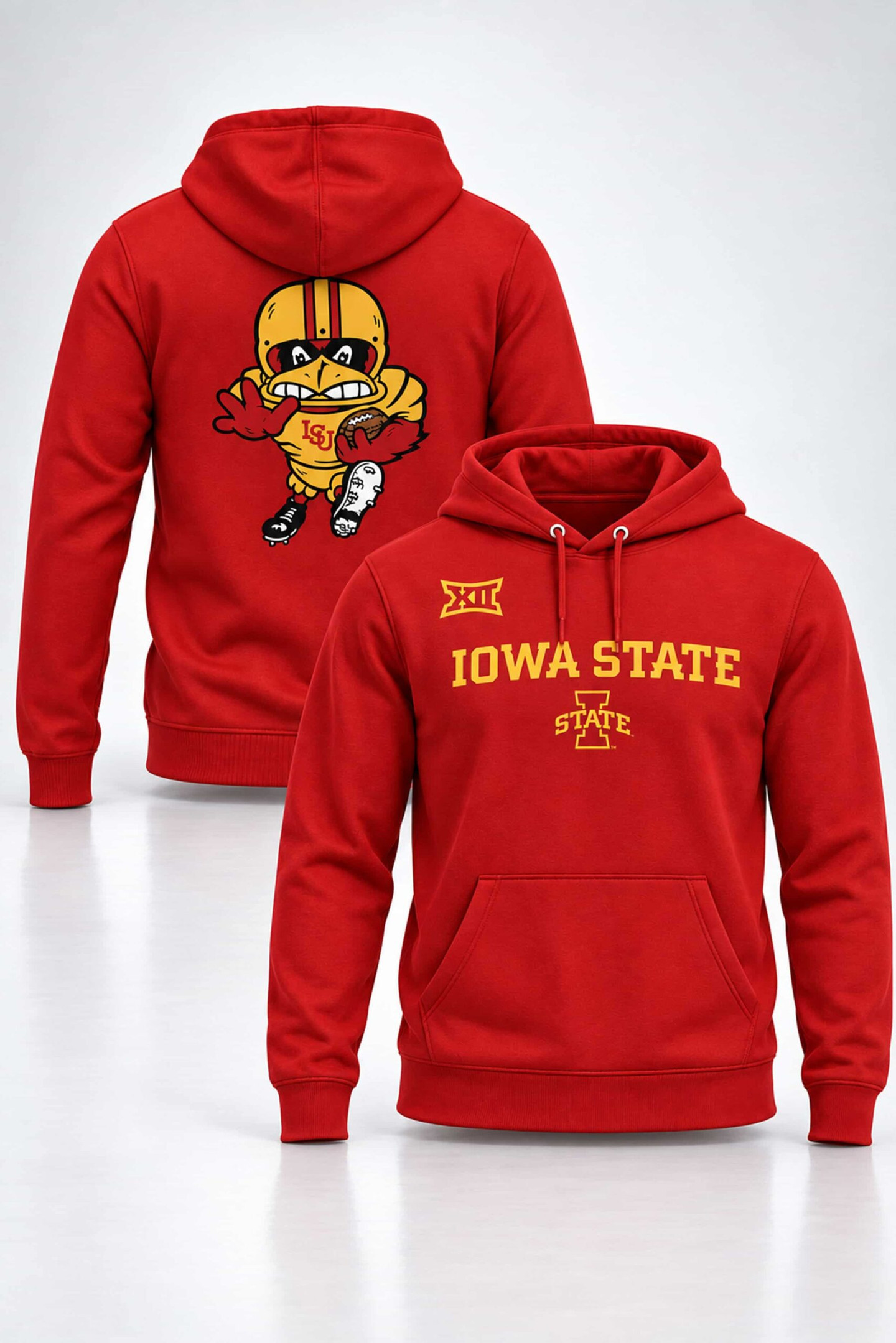 Iowa State Cyclones 2026 Week 01 Uniform Hoodie Red Iowa State Cyclones Merch Football Fan Gear