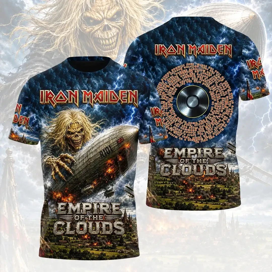 Iron Maiden Empire Of The Clouds T-Shirt Iron Maiden Merch Gift For Music Lovers