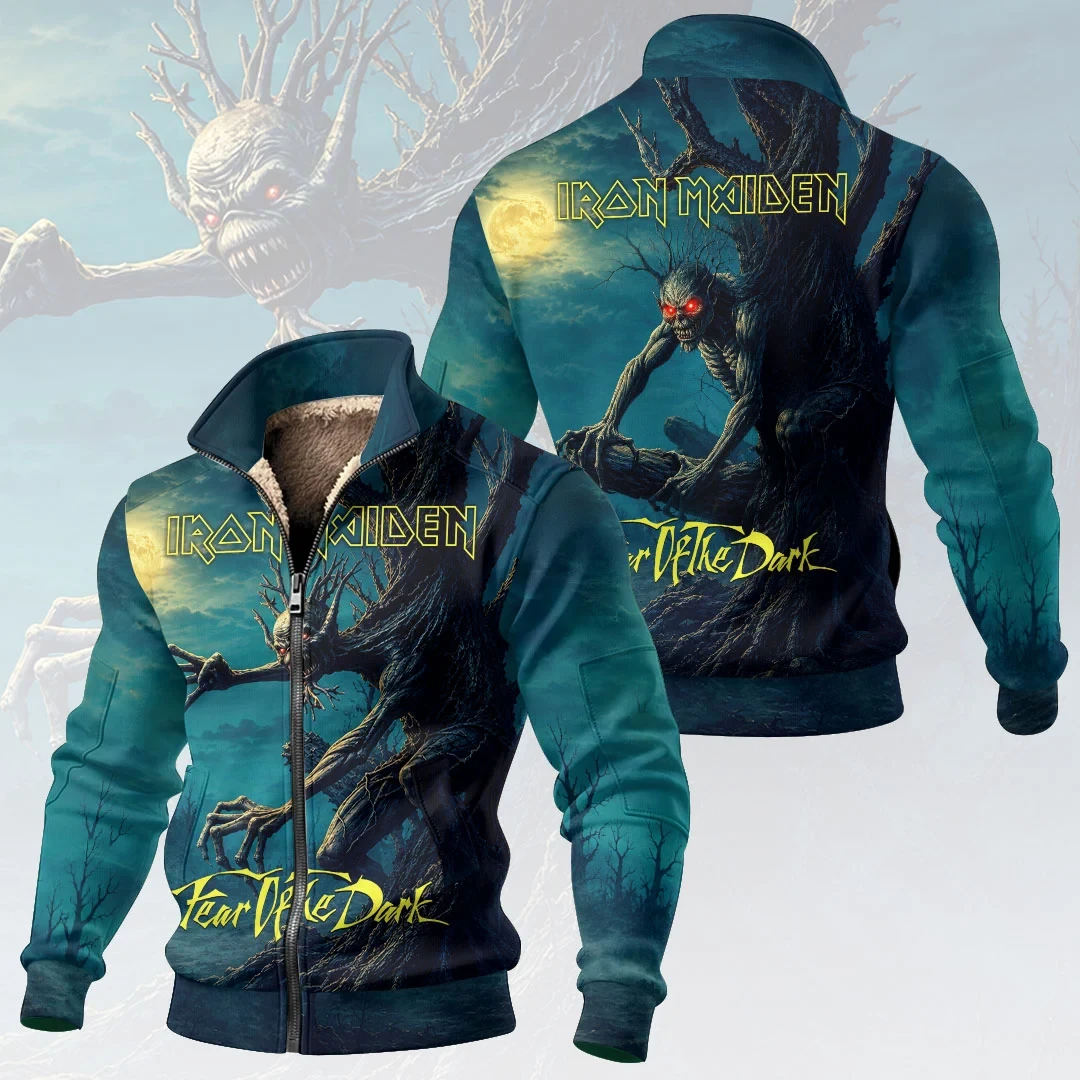 Iron Maiden Fear Of The Dark Jacket Iron Maiden Merch Presents Music Lovers