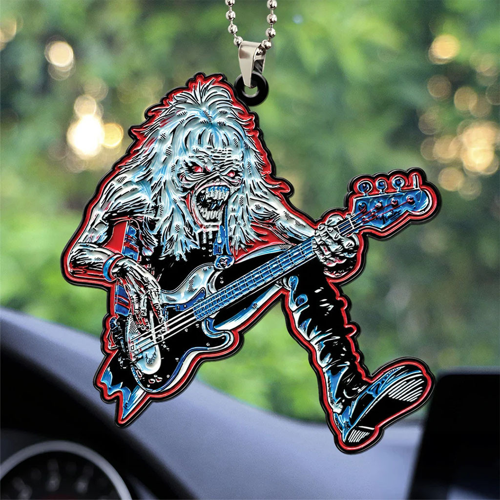 Iron Maiden Fear Of The Dark Live Acrylic Car Ornament Iron Maiden Merch Band Fan Gifts