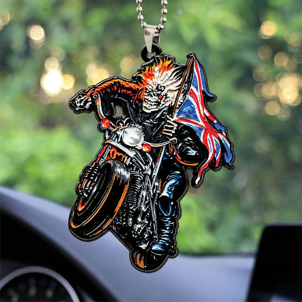 Iron Maiden Infinite Dreams Acrylic Car Ornament Iron Maiden Merch Gifts For Band Fans
