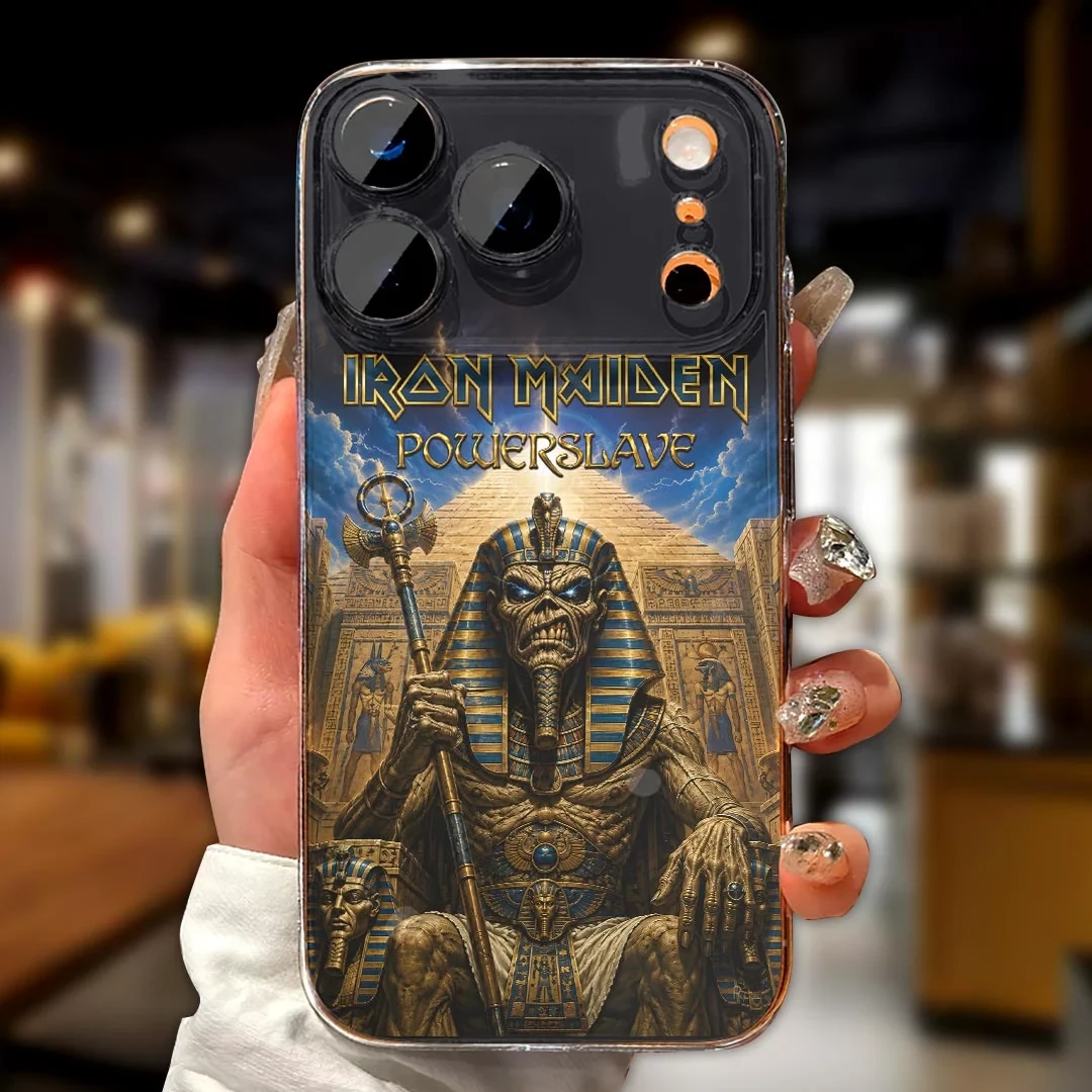 Iron Maiden Powerslave Phone Case World Tour 2026 Iron Maiden Merch Gifts For Band Fans