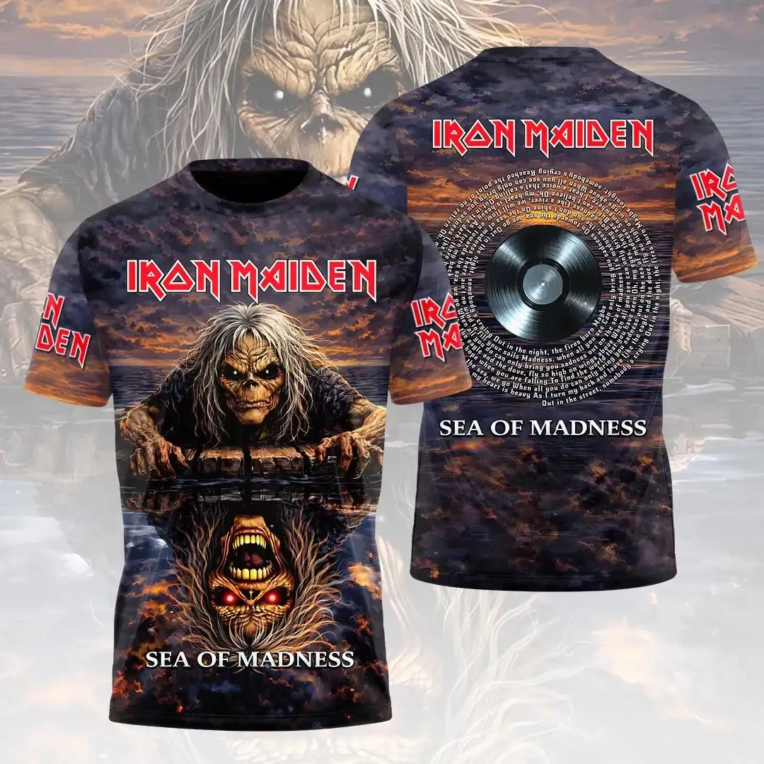 Iron Maiden Sea Of Madness Shirt Iron Maiden Merch Gifts For Rock Fans