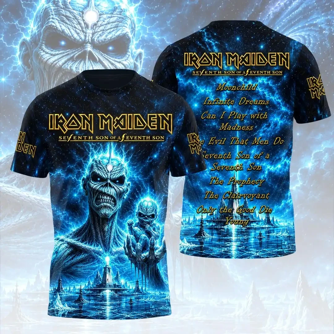 Iron Maiden Seventh Son Of A Seventh Son T-Shirt Heavy Metal Album Iron Maiden Merch Fan Gifts Iron Maiden Seventh Son Of A Seventh Son T-Shirt Heavy Metal Album Iron Maiden Merch Fan Gifts