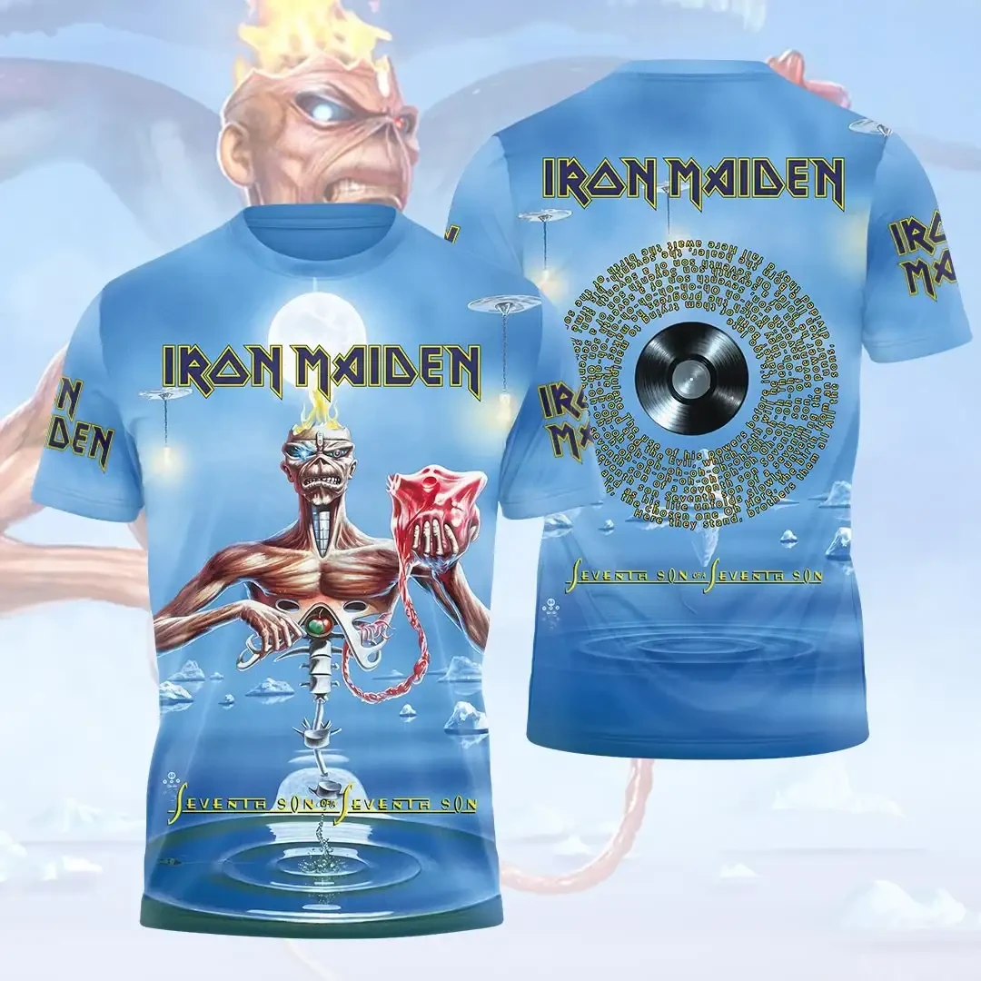 Iron Maiden Seventh Son Of A Seventh Son T-Shirt Iron Maiden Merch Heavy Metal Fan Gifts Iron Maiden Seventh Son Of A Seventh Son T-Shirt Iron Maiden Merch Heavy Metal Fan Gifts