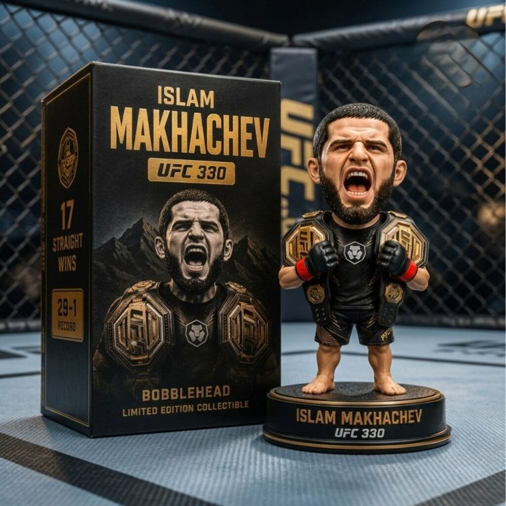 Islam Makhachev UFC 330 Record-Breaking Funko Pop Islam Makhachev Merch Gift For Husband