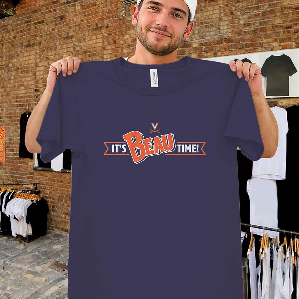 It's Beau Time Shirt Beau Pribula Virginia Cavaliers QB Tee Beau Pribula Merch Gifts For Fans