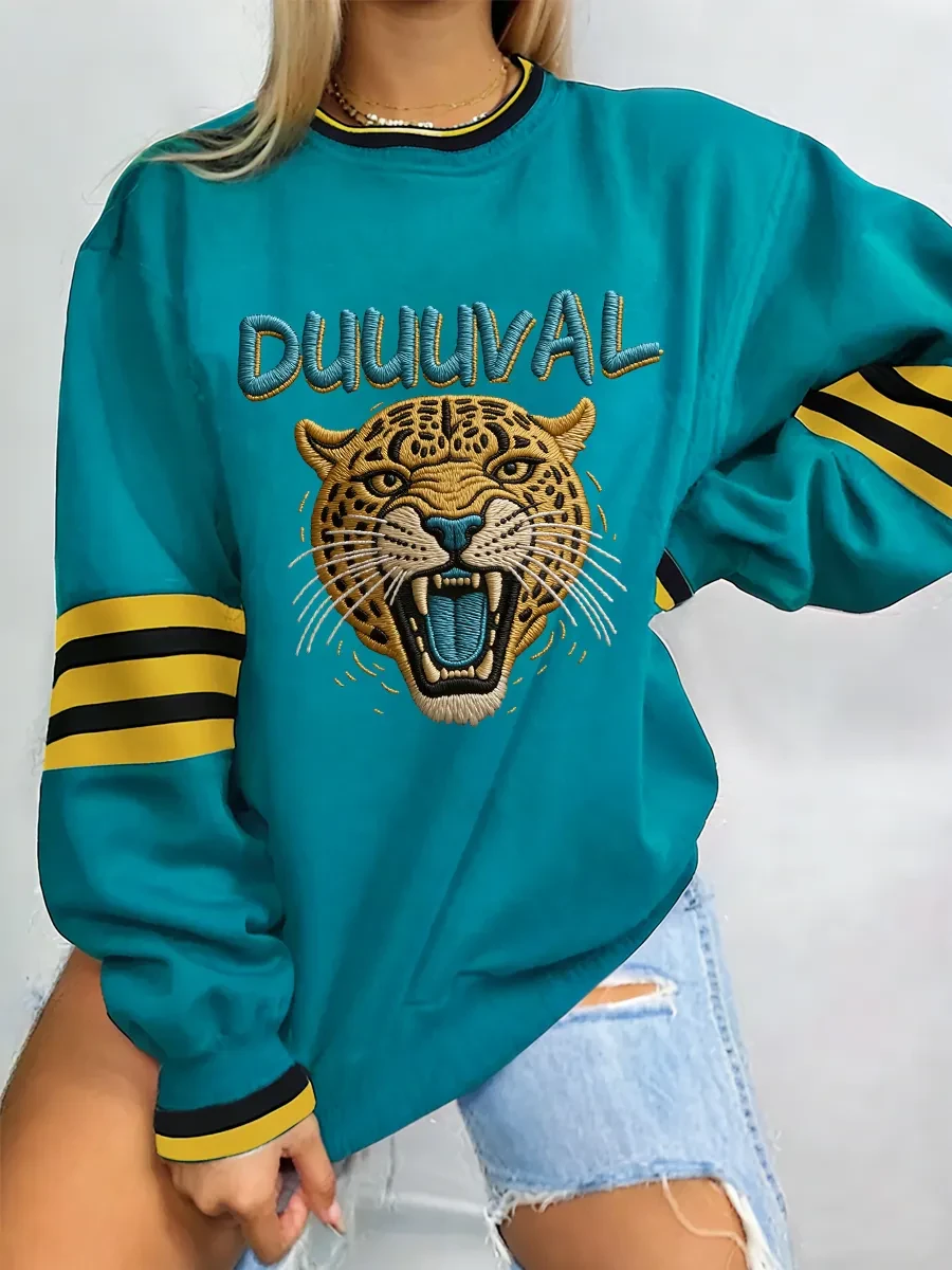Jacksonville Jaguars DUUUVAL Sweatshirt Jacksonville Football Merch Gifts For Football Fan