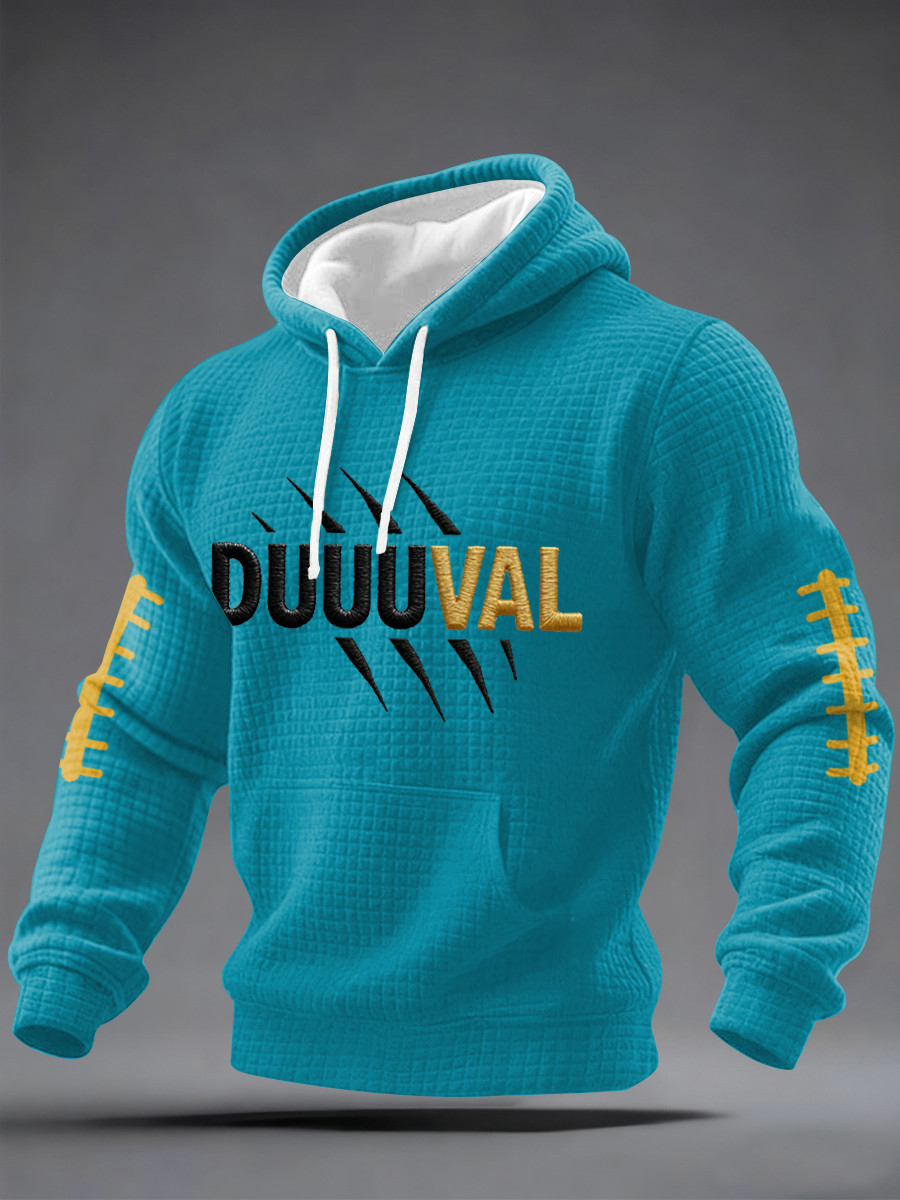 Jacksonville Jaguars Merch DUUUVAL Football Hoodie Jacksonville Game Day Fan Gift