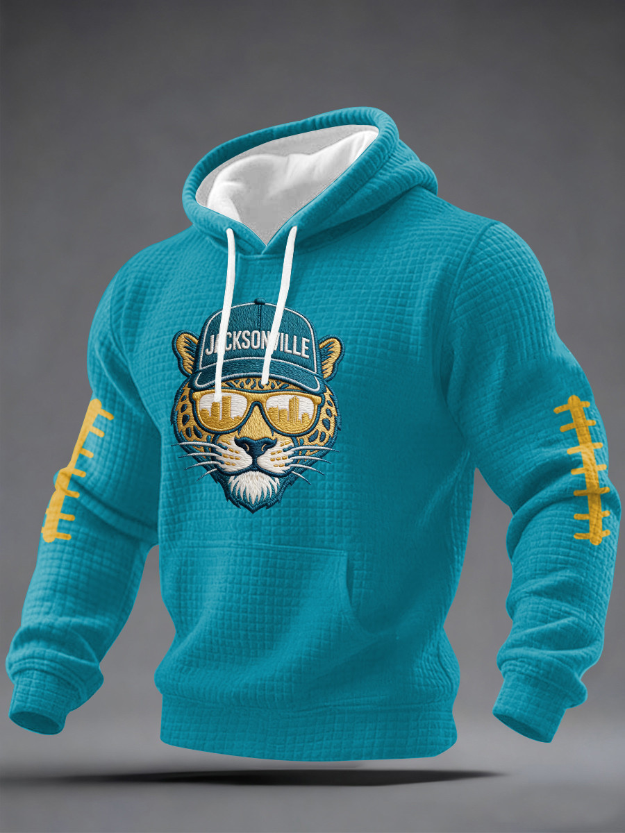 Jacksonville Jaguars Merch DUUUVAL Football Hoodie Sunday Football Tailgate Apparel Fan Gifts