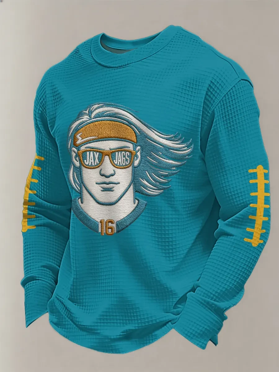 Jacksonville Jaguars Merch Football Long Sleeve T-Shirt DUUUVAL Game Day Jacksonville Fan Gift