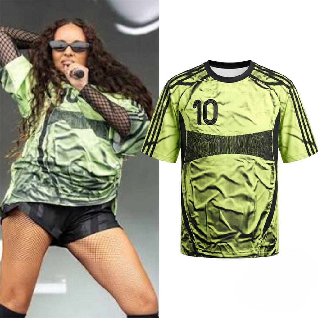 Jade Thirlwall Adilenium Season 4 Teamgeist Printed Jersey Shirt At Outside Lands 2026 Merch