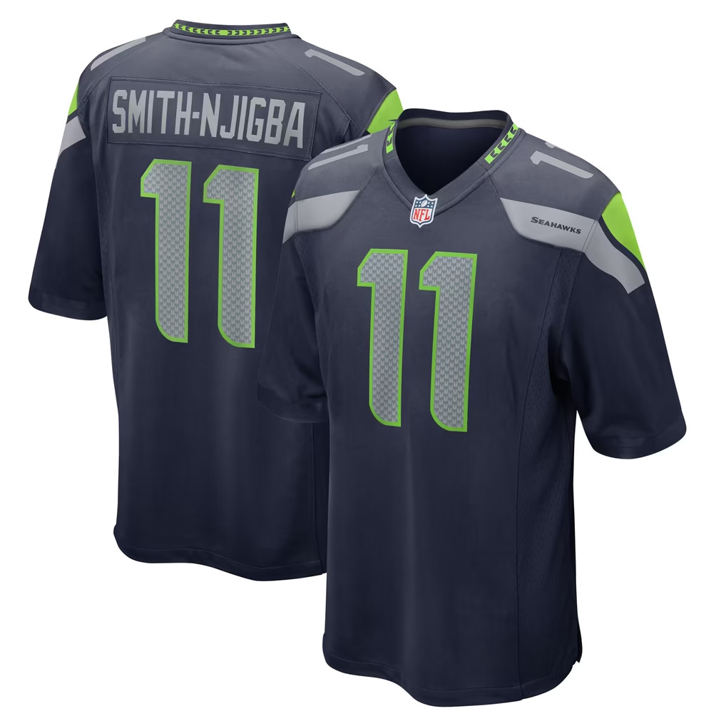 Jaxon Smith-Njigba Jersey Shirt 2026 Seattle Seahawks Merch #11 Seattle Seahawks Game Jersey Jaxon Smith-Njigba Jersey Shirt 2026 Seattle Seahawks Merch #11 Seattle Seahawks Game Jersey