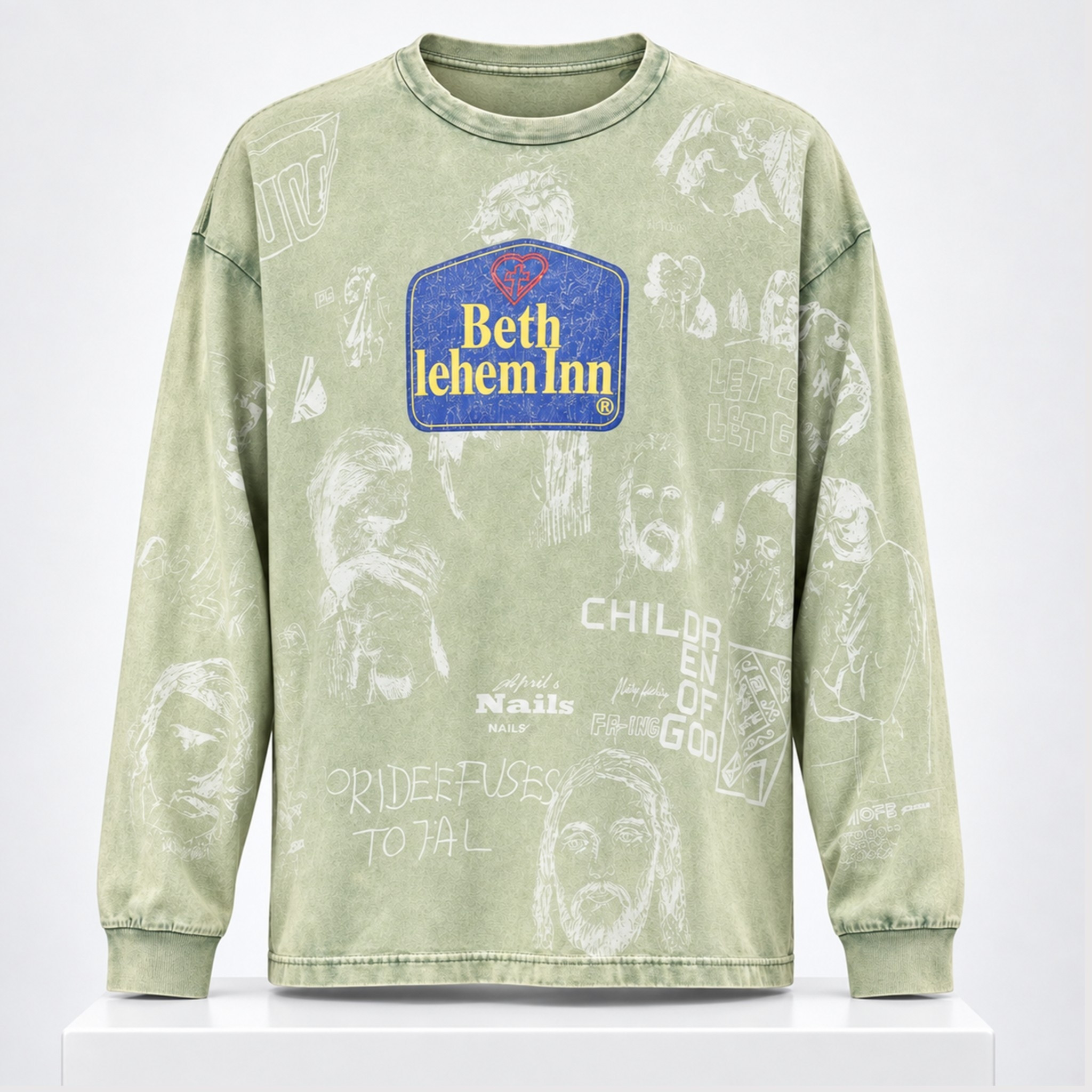 Jimin Bethlehem Long Sleeve Shirt Children Of God Christian Apparel Gift For Friends