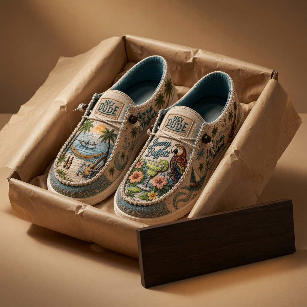 Jimmy Buffett Hey Dude Shoes Jimmy Buffett Merch 2026 Birthday Gifts For Friends Jimmy Buffett Hey Dude Shoes Jimmy Buffett Merch 2026 Birthday Gifts For Friends