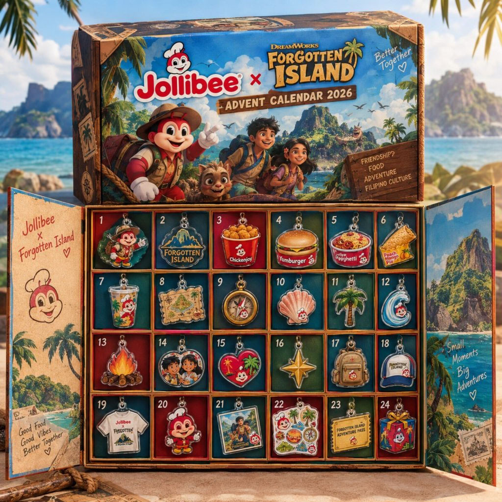 Jollibee X DreamWorks Forgotten Island Advent Calendar 2026 24 Days Flat Acrylic Ornaments Box Jollibee X DreamWorks Forgotten Island Advent Calendar 2026 24 Days Flat Acrylic Ornaments Box