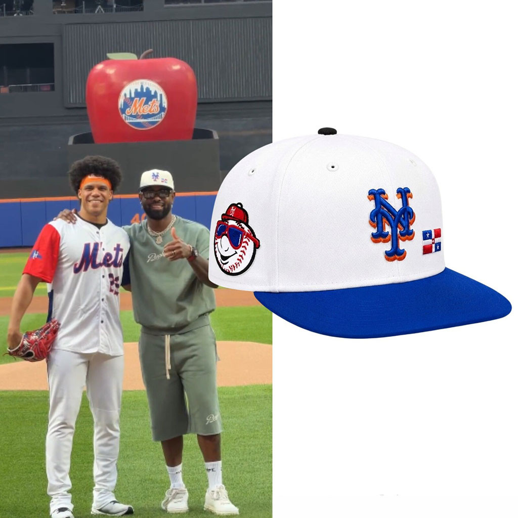 Jose Reyes NY Mets Puerto Rican Heritage Night Snapback Hat Embroidered Jose Reyes Merch