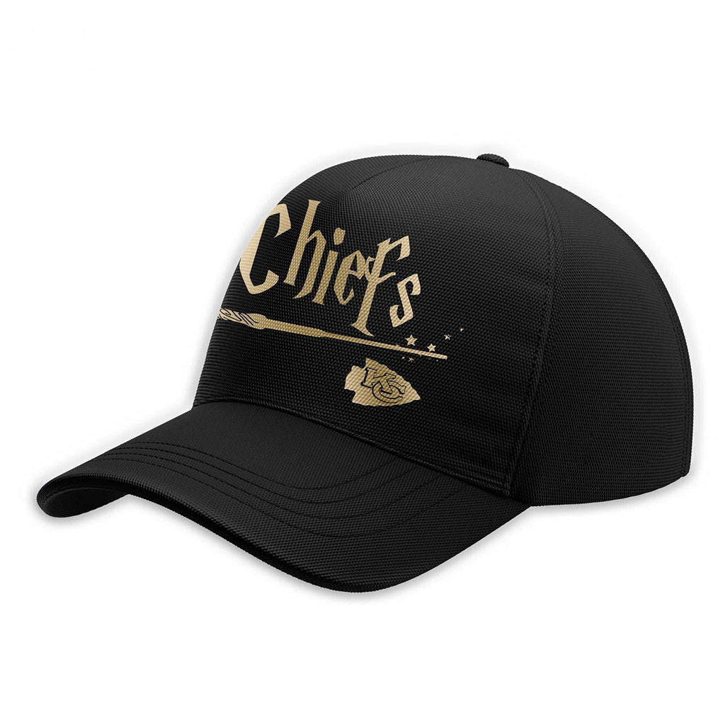 Kansas City Chiefs Football Harry Potter 25th Anniversary Hat KC Chiefs Merch Game Day Outfits