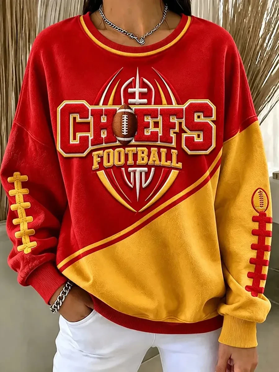 Kansas City Chiefs Game Day Sweatshirt KC Chiefs Merch Game Day Gifts For Football Fan