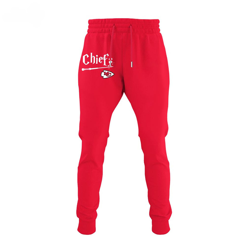 Kansas City Chiefs Harry Potter 25th Anniversary Sweatpants KC Chiefs Merch Football Fan Gifts