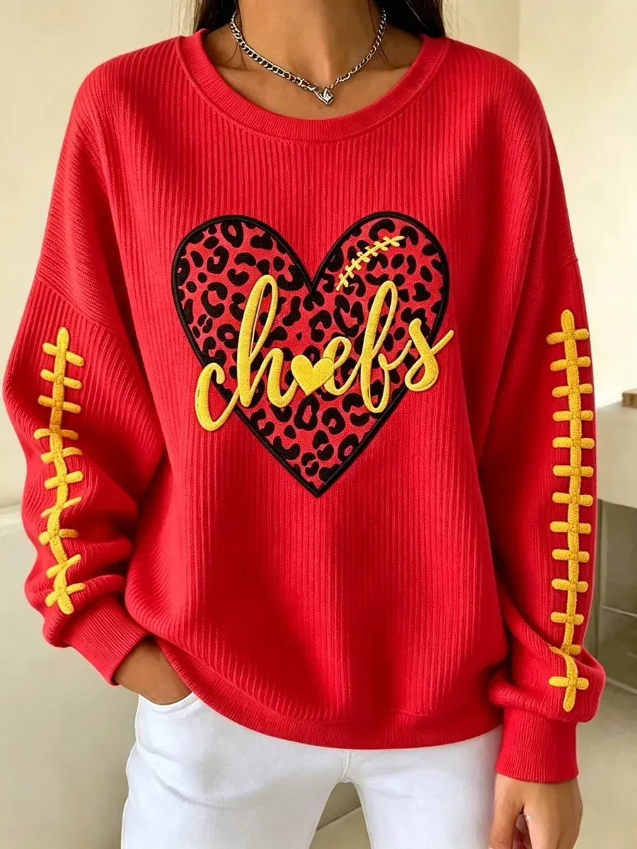 Kansas City Chiefs Merch Kansas City Football Sweatshirt Chiefs Kingdom Game Day Apparel