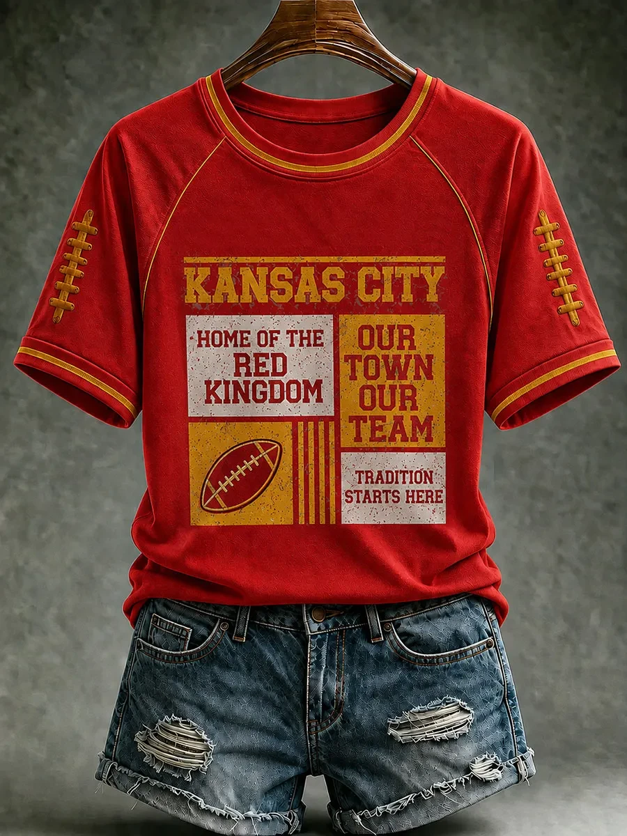Kansas City Chiefs Merch KC Football Shirt Sunday Game Day Outfit Football Lover Gift Kansas City Chiefs Merch KC Football Shirt Sunday Game Day Outfit Football Lover Gift