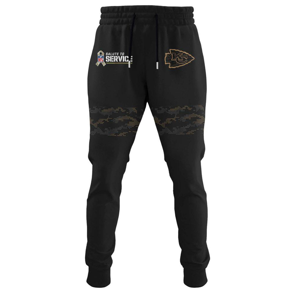 Kansas City Chiefs Salute To Service 2026 Sweatpants KC Chiefs Merch Gifts For Football Fans