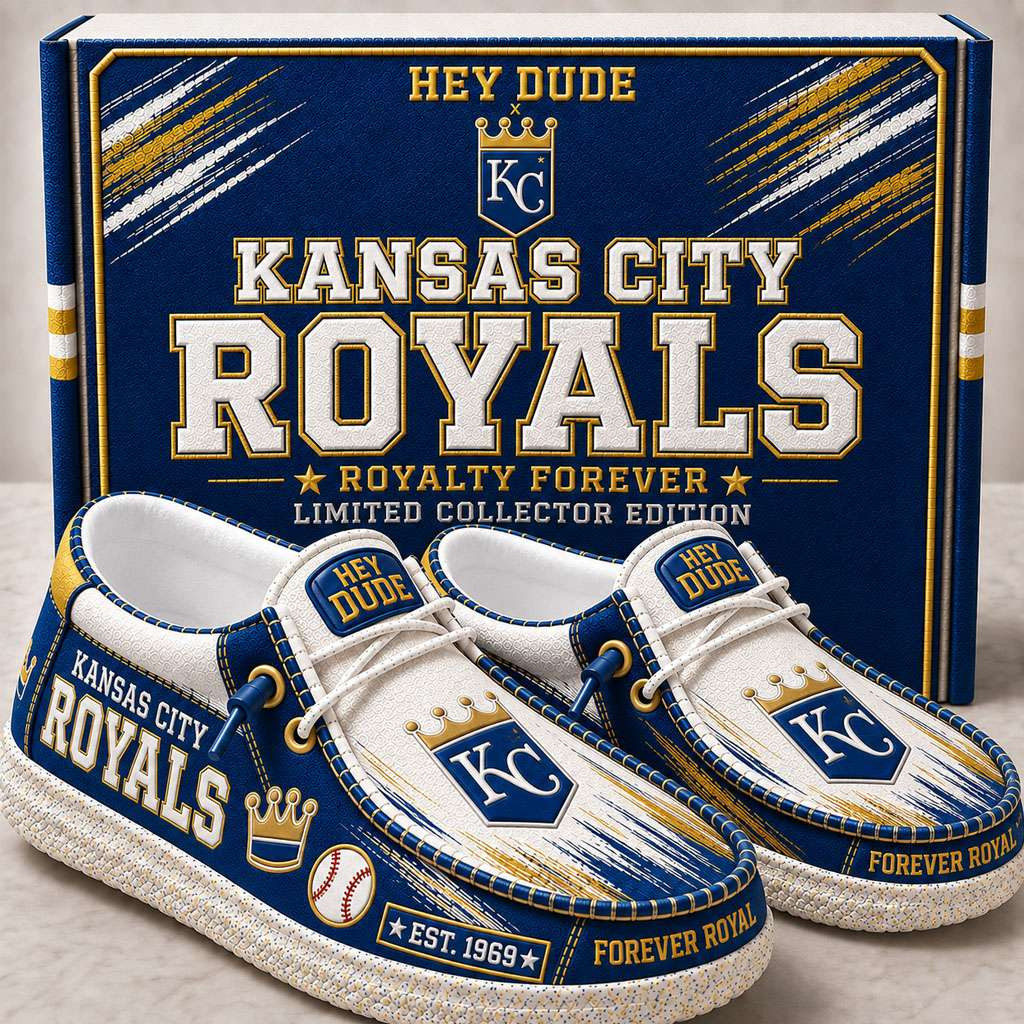 Kansas City Royals Merch Est 1969 Forever Royal Slip-On Loafers Gifts For Baseball Lovers